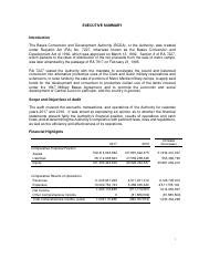bases conversion and development authority|EXECUTIVE SUMMARY INTRODUCTION .